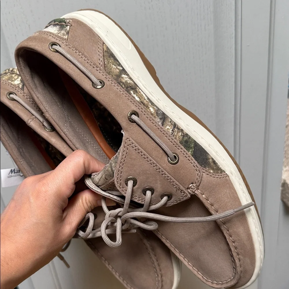 Realtree Billfish 3-Eye Camo Boat Shoes (NWT)